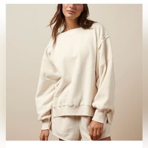 AE Oversized Big Hug, Reverse Fleece Sweatshirt